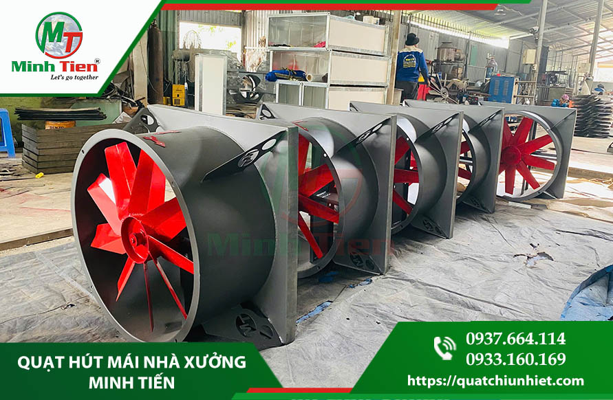 Thi công quạt hút mái tại TP Hồ Chí Minh