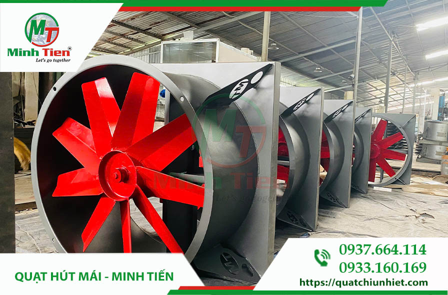 Thi công quạt hút mái tại TP Hồ Chí Minh